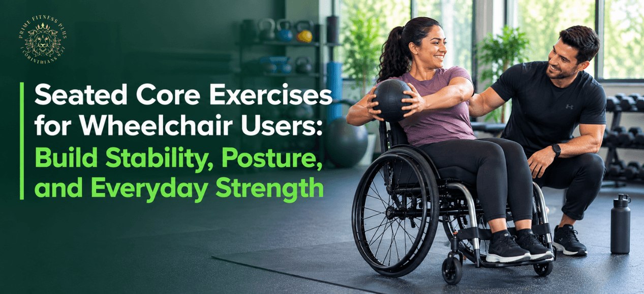 Seated Core Exercises for Wheelchair Users: Build Stability, Posture, and Everyday Strength