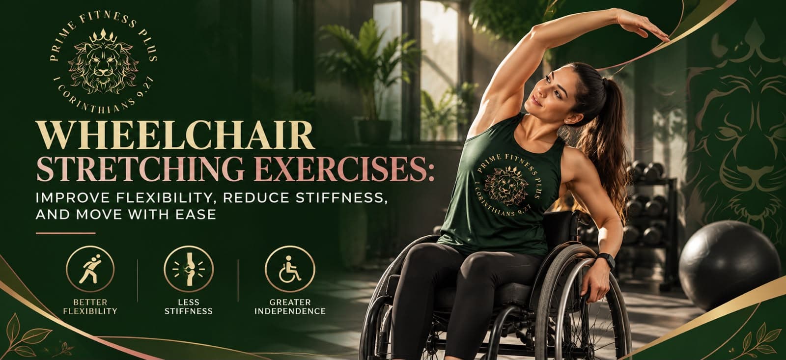 Wheelchair Stretching Exercises: Improve Flexibility, Reduce Stiffness, and Move with Ease
